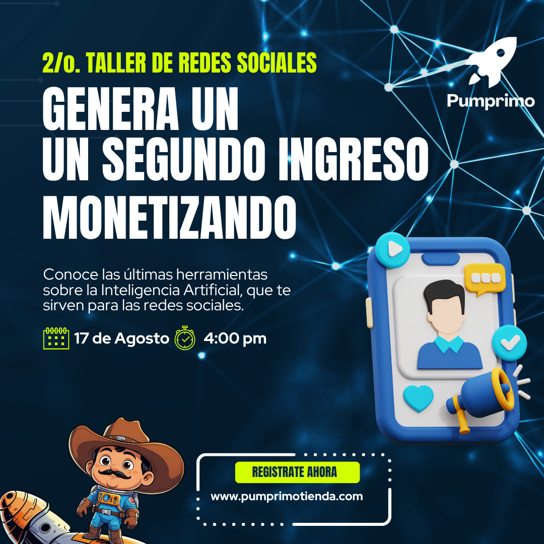 2/o. Taller Online: Las Redes Sociales como Segundo Ingreso