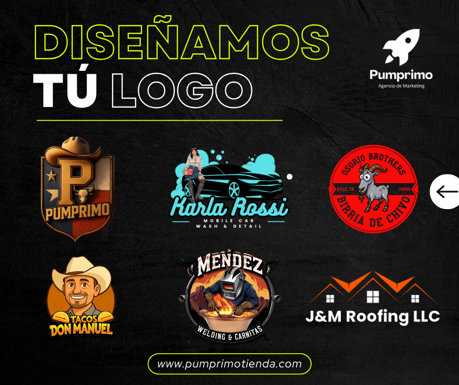 Diseño de Logotipo Personalizado Pumprimo